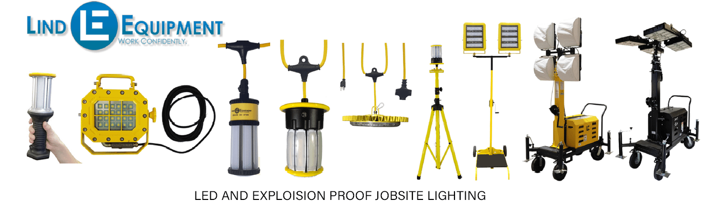 NACH Marketing - Lind Equipment - LED and Explosion Proof Jobsite Lighting